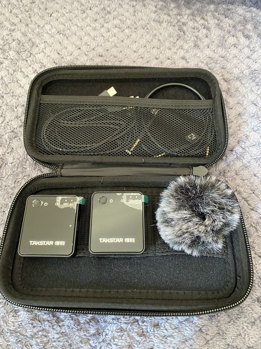 бездротовий відео петличний мікрофон Takstar V1