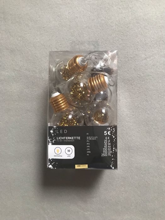 Lampki łańcuch LED Tedi