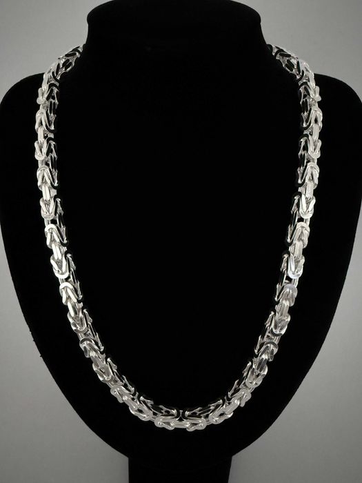 Srebrny Łańcuszek splot Królewski 59,5 CM 188 GRAM ! PR. 925 Okazja !