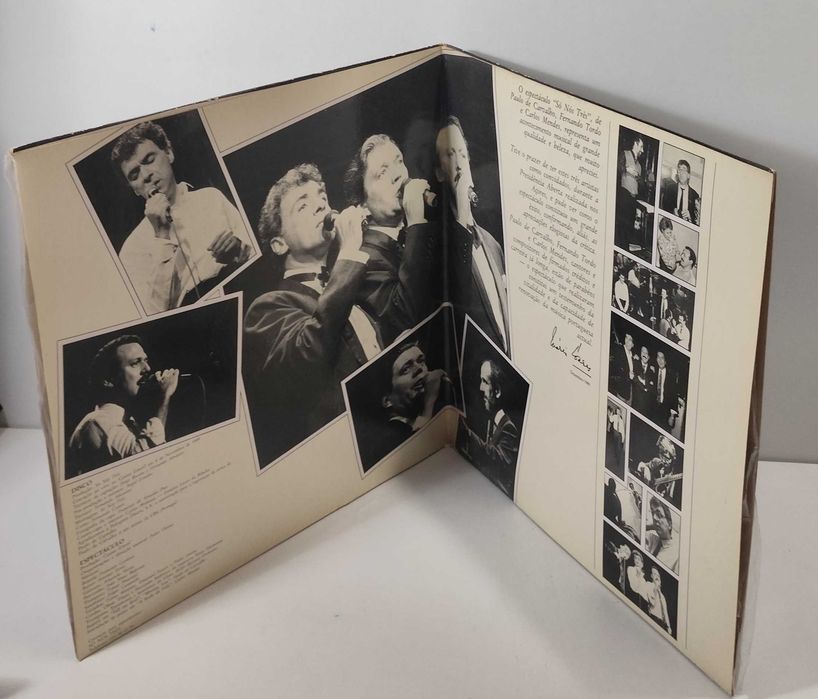 LP Vinil - Paulo De Carvalho, Fernando Tordo, Carlos Mendes – Só Nós Três