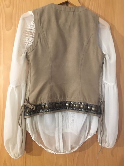 Colete de pelo Sisley