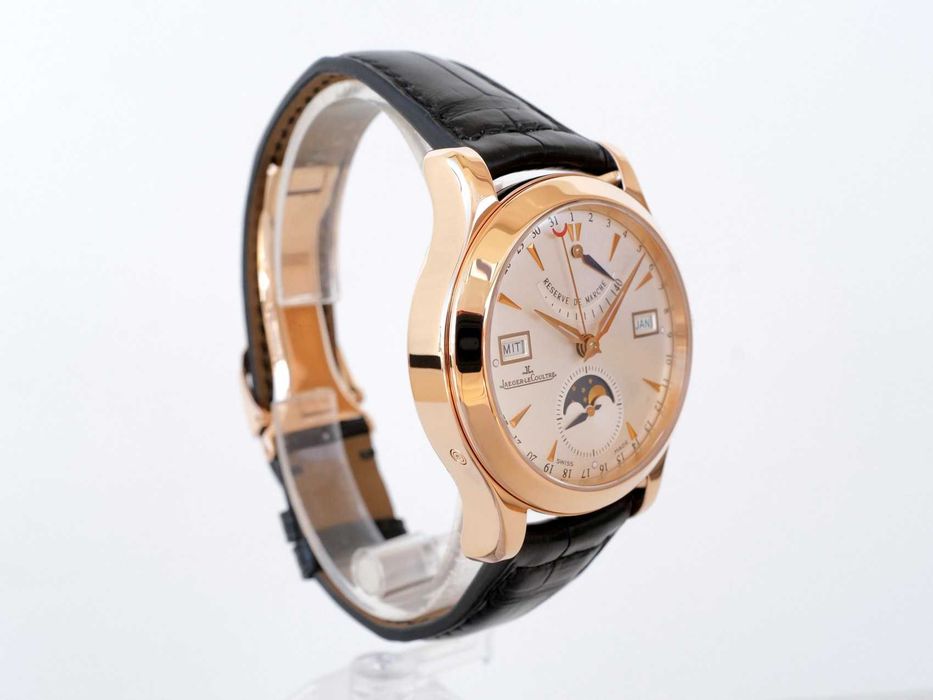 Jaeger-LeCoultre Master Calendar 18k Rose Gold Silver Dial