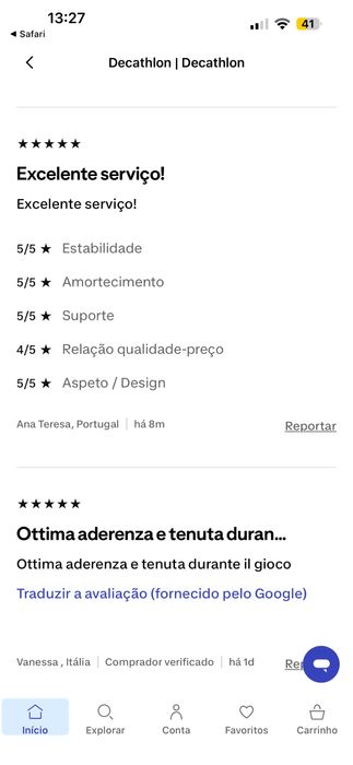 Sapatilhas KIPSTA NOVAS