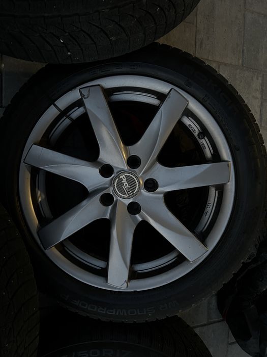 Felgi alu + opony zimowe Nokian 215/50 R17
