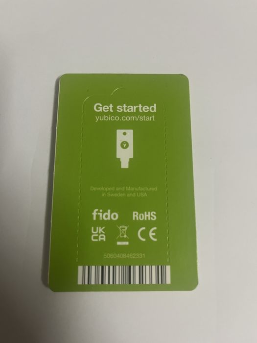 Апаратний ключ Yubico Yubikey 5 NFC