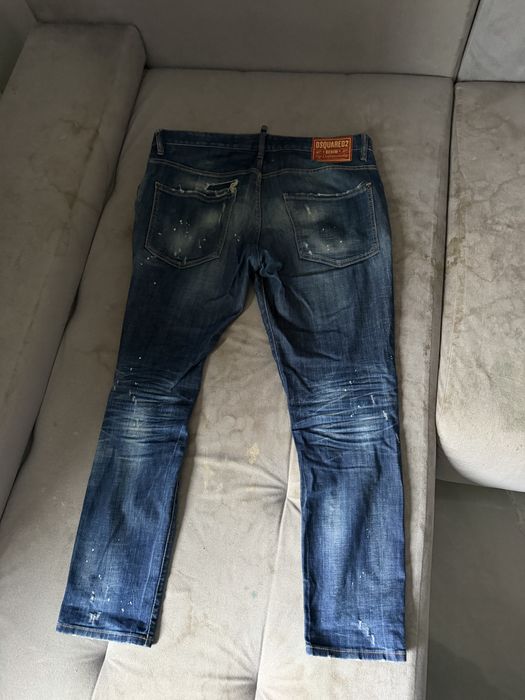 Dsquared2 Spodnie Jeansy Męskie 52 Okazja Jak Nowe