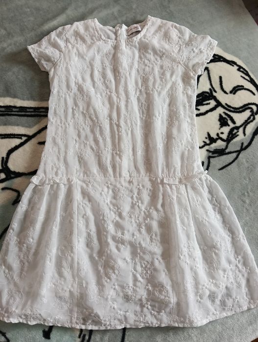 Sukienka biała Lincol& Sharks r. 152