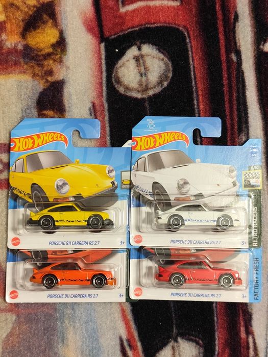 Porsche 911 Carrera RS 2.7 Hot Wheels