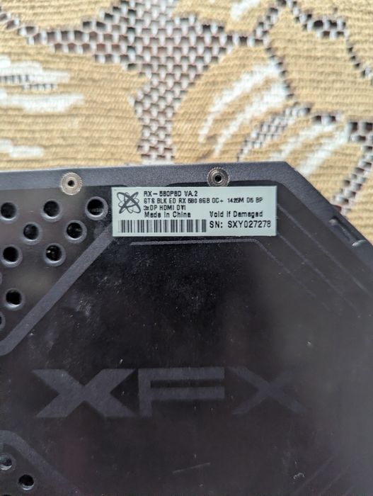 відеокарта RX580 8GB XFX