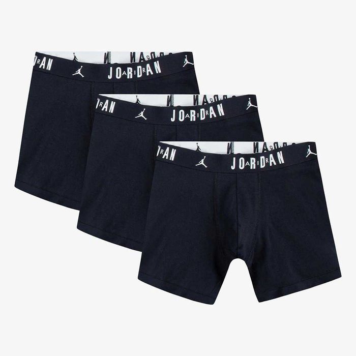 Труси-боксерки чоловічі Jordan Air Flight Cotton Core 3-Pack Boxer Bri