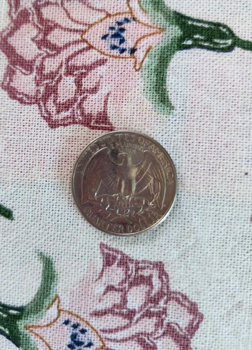 Moeda 1 quarto de dólar USA 1980 George Washington