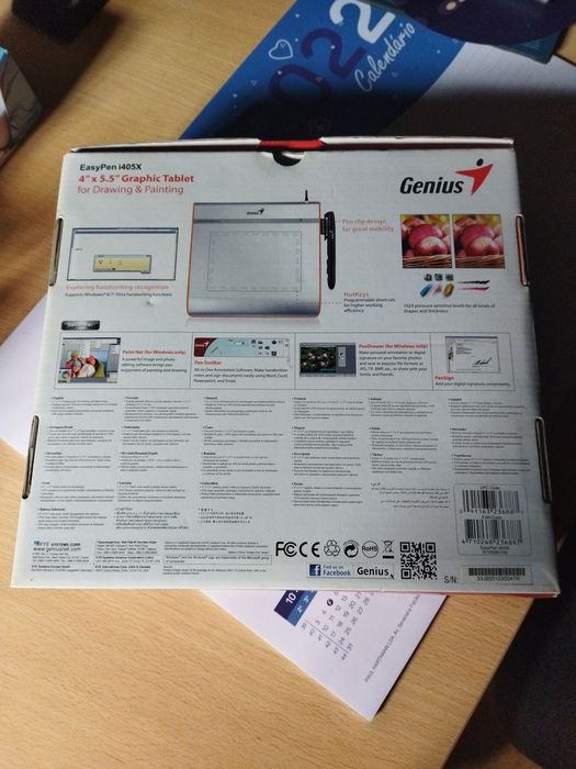 Tablet gráfico Easy pen novo