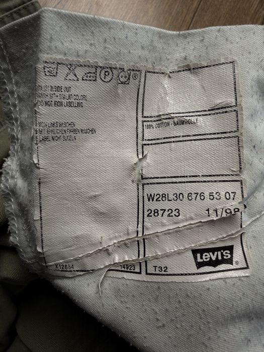 Вінтажні штани карго Levi's All-Duty HBT Cargo Pants 1999