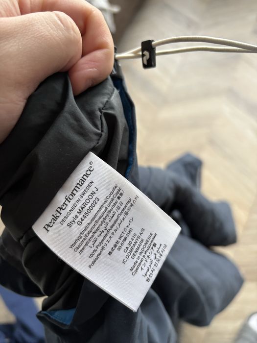 Kurtka Narciarska Peak Performance XXL Granatowa