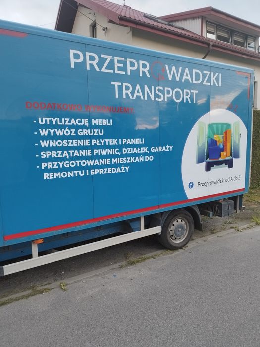 Przeprowadzki Transport Utylizacja Mebli Wywóz Gruzu Sprzątanie Działe
