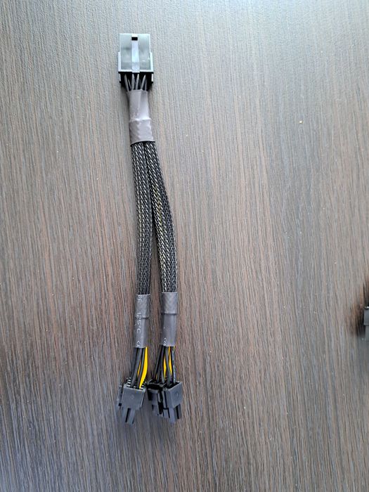 PCI-E 8-pinowe gniazdo wykończe karty graficznej adapter Mining GPU x6