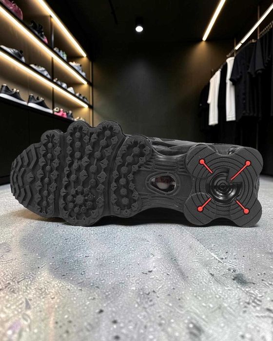Чоловічі кросівки Nike Shox TL Triple Black| Найк | 40-45