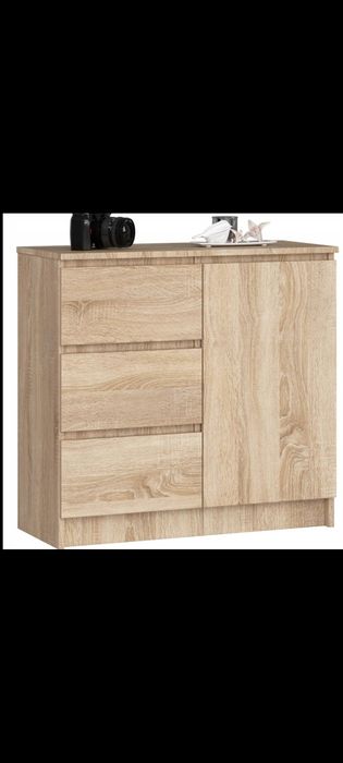 Komoda dąb sonoma 80cm