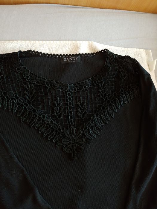 Bluzka czarna roz 42. XL