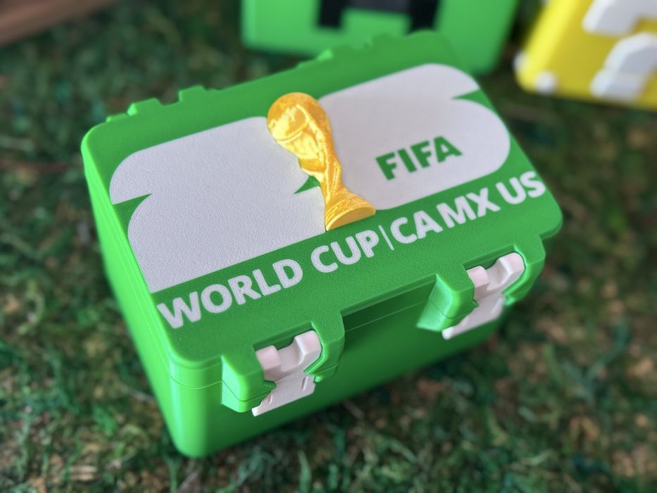 Porta Cromos Mundial 2026 | Estojo Premium para Cromos | Proteção Total + Design Top