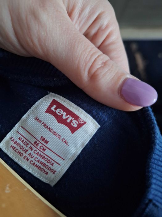 Bluza Levi's granatowa 86 cm