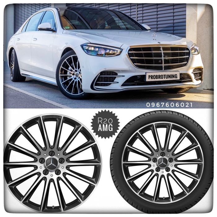 Диски R20 AMG Mercedes S223 S222 Нові Оригінал Одноширокі