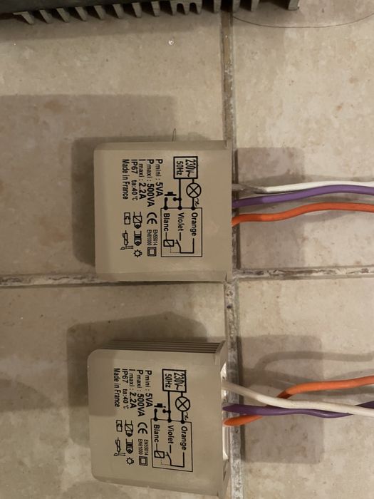 Relés de dimar lampadas +ou ~ brilho