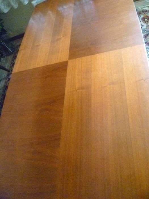 Mesa sala de estar retangular em madeira VINTAGE anos 60-70 Alemanha