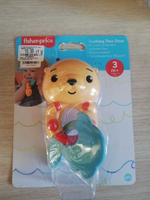 Grzechotka gryzak fisher price