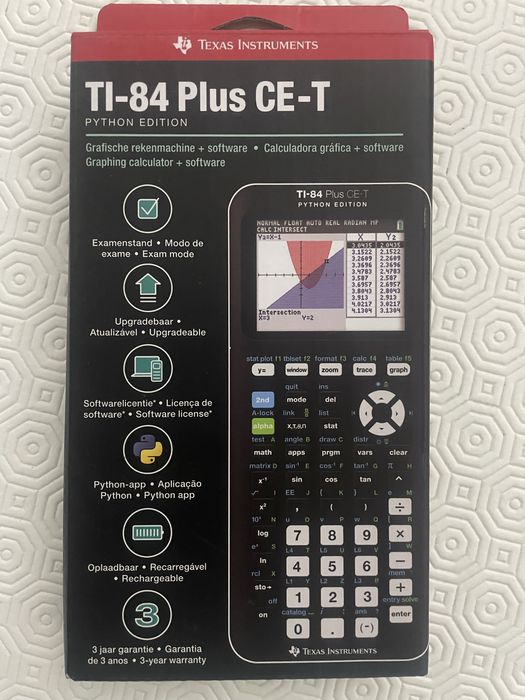 Calculadora Texas Instruments TI-84 Plus CE-T