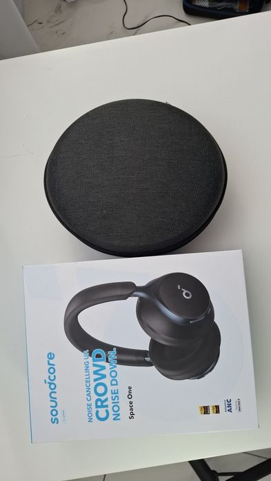 słuchawki bezprzewodowe nausne Anker Soundcore Space One + Etui