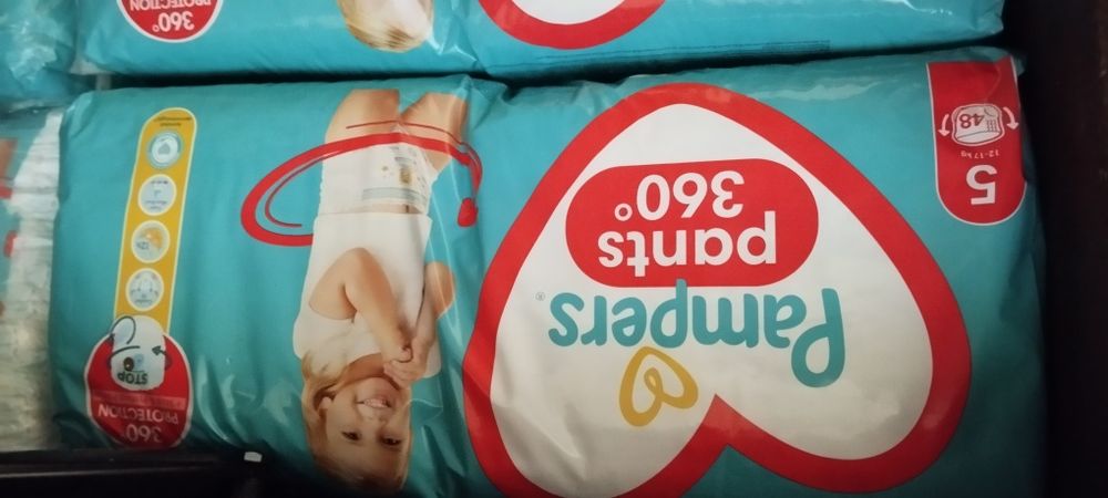 Підгузки трусики Pampers active baby 5, 6