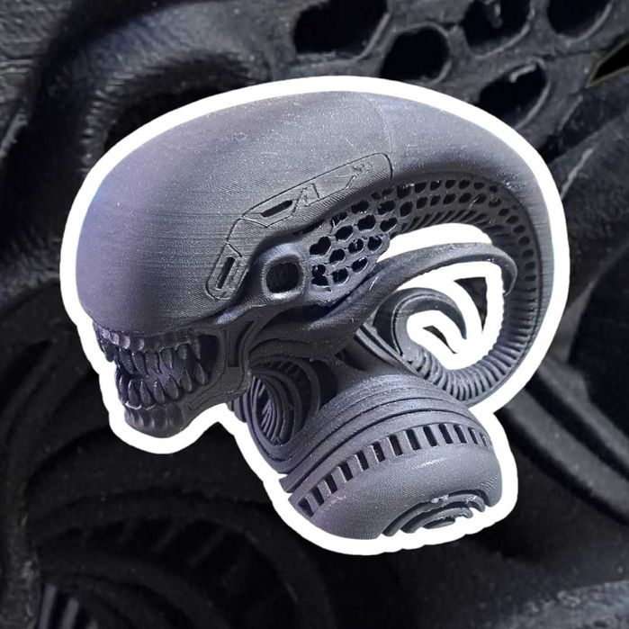 Pequeno busto do Alien