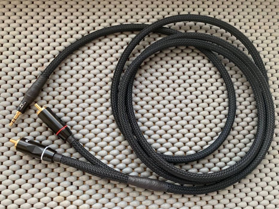 Инсертный аудио кабель 3,5/2RCA