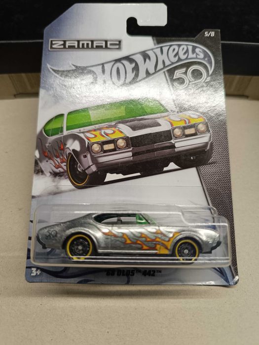 Hot Wheels Zamac 50º Aniversário conjunto completo 8 carros