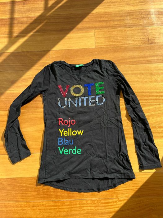 T-shirt para menina Benetton