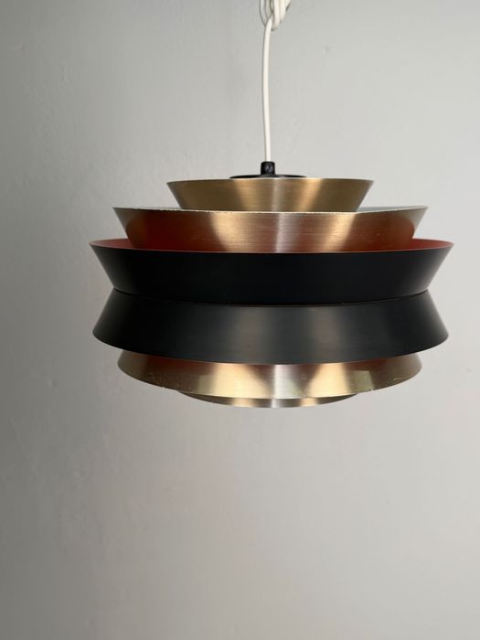 Lampa wisząca Carl Thore „Trava” – Granhaga Metallindustri, Szwecja, lata 70