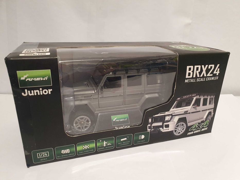 Samochod zdalnie sterowany AMEWI BRX 24 Mercedes G skala 1/24 metalowy