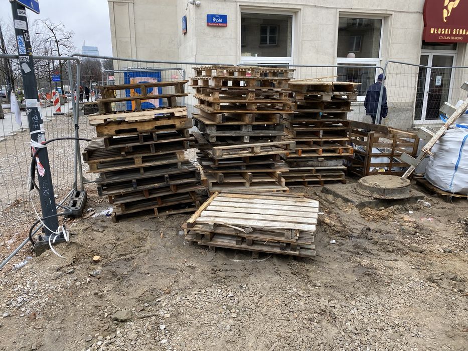 Oddam palety, odbior osobisty, warszawa centrum.