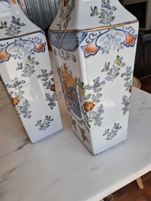 Jarrões porcelana colecionáveis Engelandt