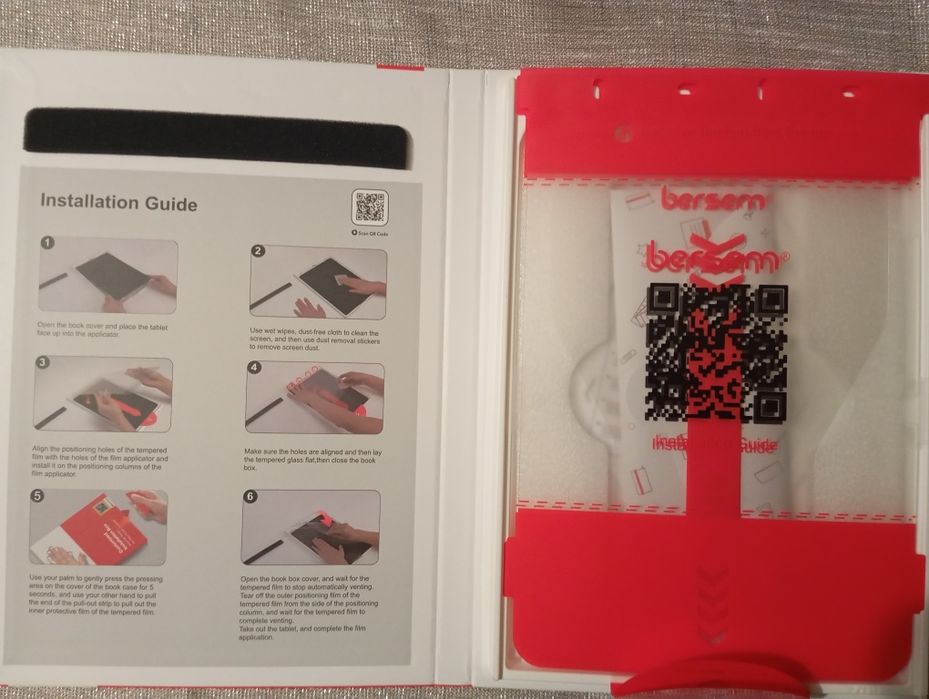 Caixa de instalação para película de vidro – iPad 10 – Nova