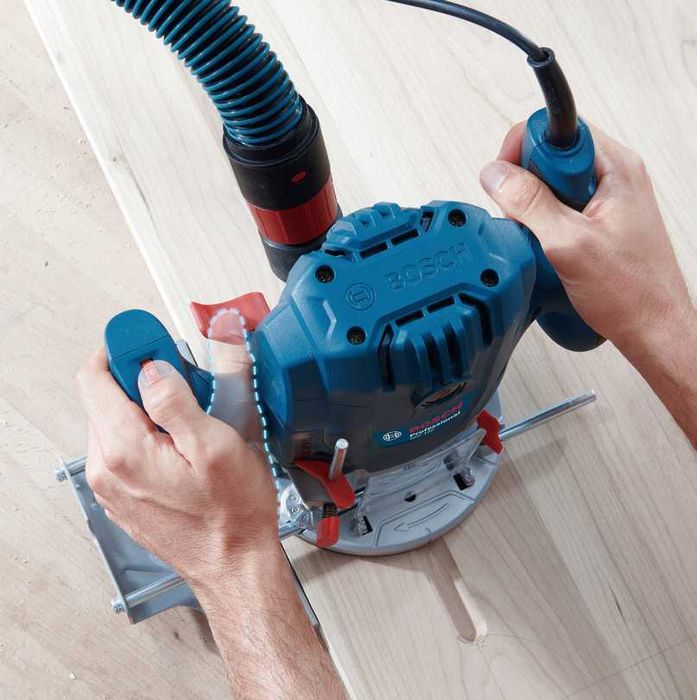 FREZARKA Górnowrzecionowa 1300W Bosch Wycinarka Zestaw XXL (OKAZJA)