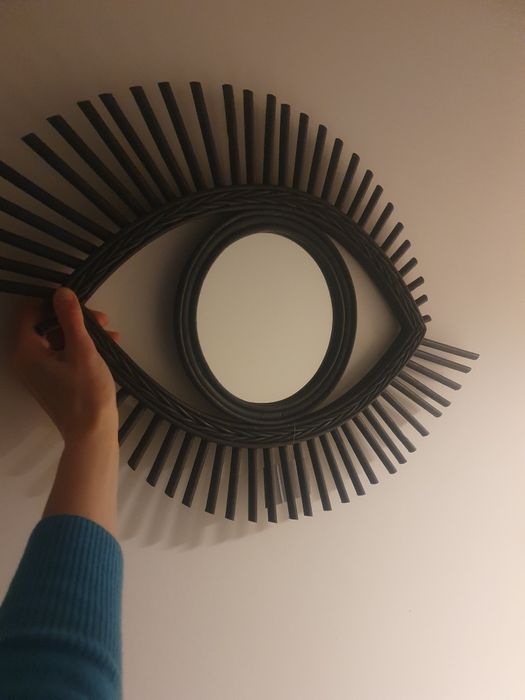 Ozdoba ścienna lusterko boho