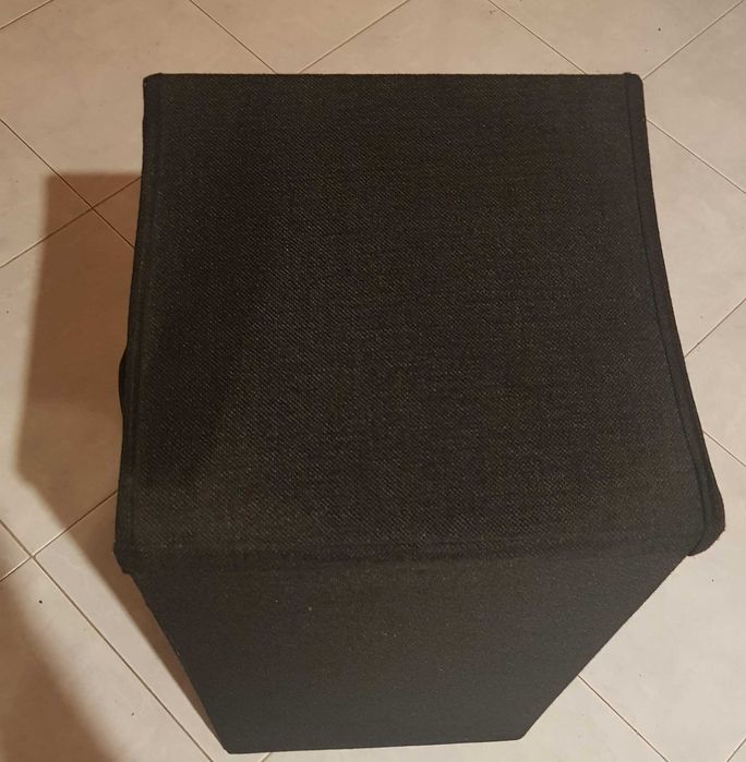 Caixa alta para arrumação com abas desmontável