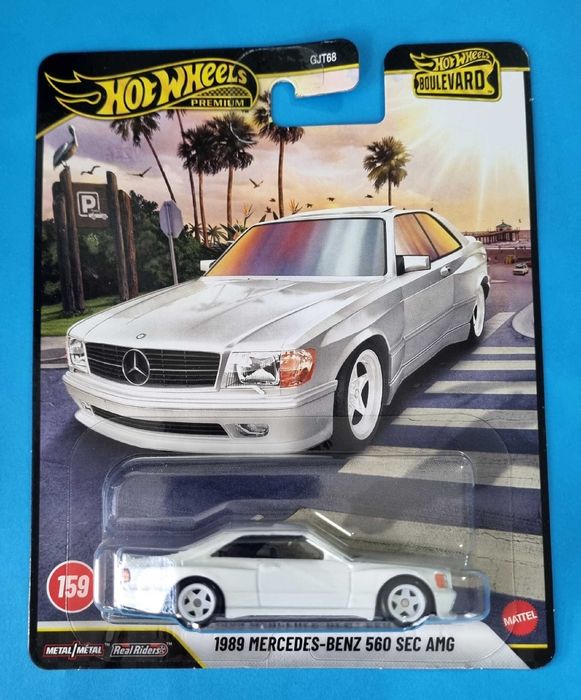 Hot Wheels Premium 1989 Mercedes-Benz 560 SEC AMG Boulevard