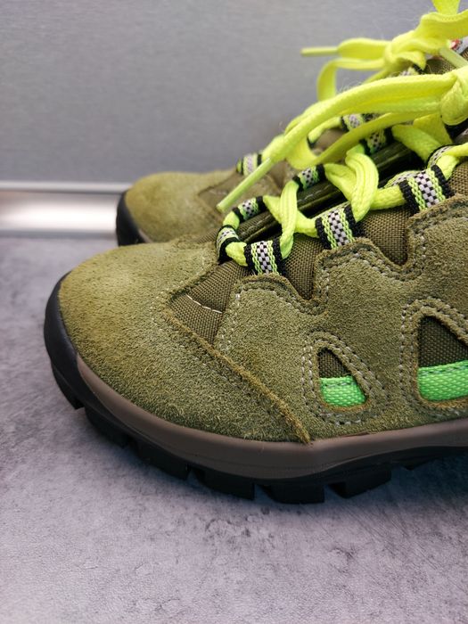 Olang buty trekkingowe roz.32  Kid-Tex, skóra naturalna,zamsz , Vibram