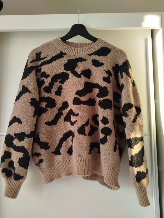 Sweter wzorzysty