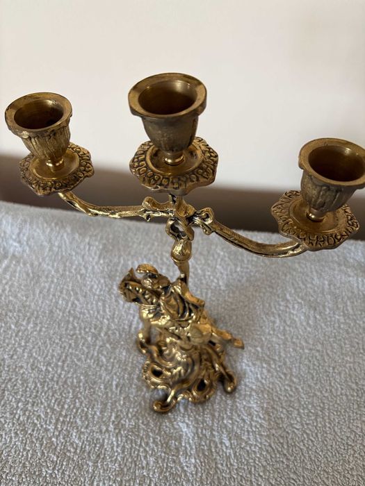 Candelabro/Castiçal de 3 Braços