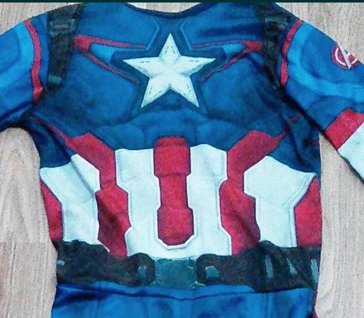 Captain America Капитан Америка і Power Rangers костюм