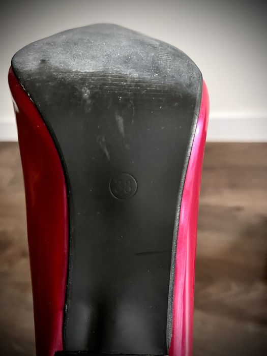 Buty na obcasie, szpilki r.38